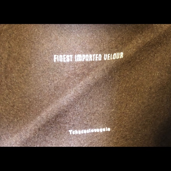 Vintage Georgette Velour Hat with Feather (read) - Picture 6 of 7